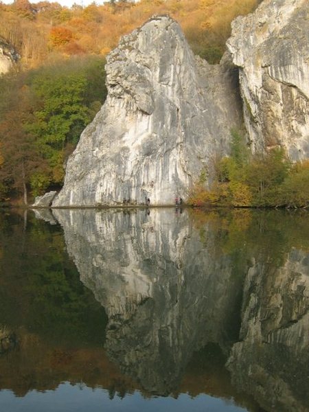 La Tête du Lion from across the river.