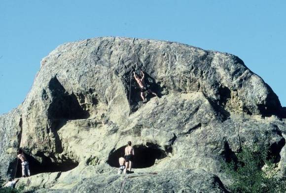 Upper level of Handley Rock. Image stolen from rockclimbing.com.