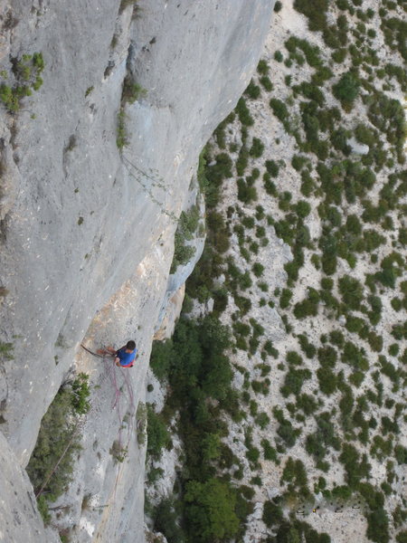 Climbing in the Verdun...