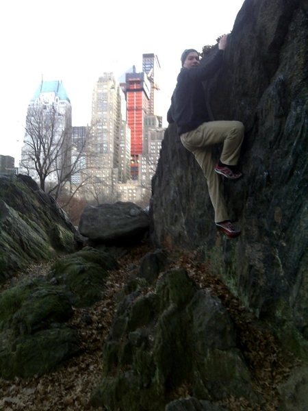 Central Park - NYC - Rat Rock in December