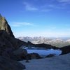 Alpine pool near the Sidelen hut