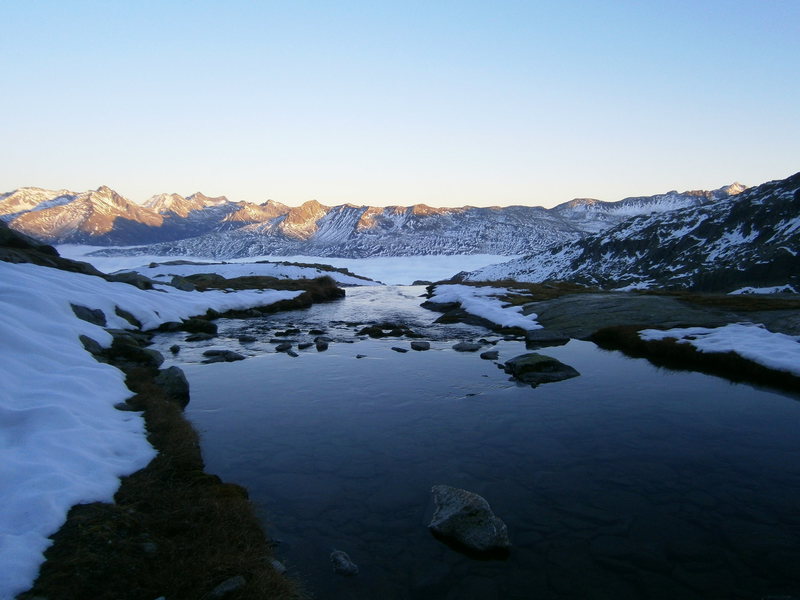 Looking south from the Plateau underneath the Winterstock