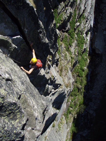 Pitch one of Zeichen der Freundschaft (5c+)