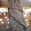 Climbing wall at WC/WC (Currently 2 routes have auto-belays, 4 w/ ropes)