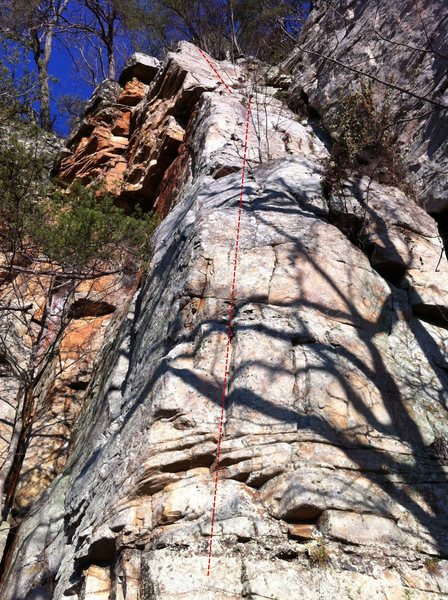 T wall arete