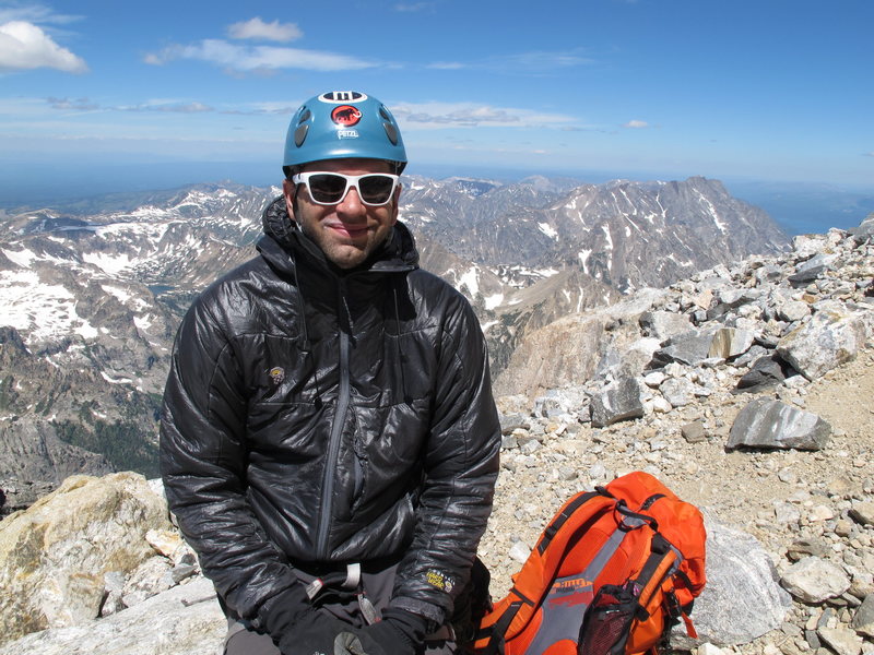 Chillin on the upper saddle of the Grand