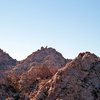 The Ivory Tower from high above Rattlesnake Canyon, Joshua Tree NP