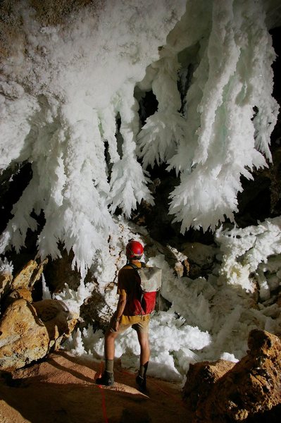 Chandelier Ballroom in Lechuguilla Cave (Carlsbad Caverns NP)