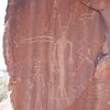 Pictograph near the base of Psycho Tower.