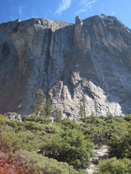 Approaching the start of Lost Arrow Spire Direct