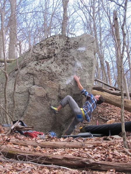 Aaron James Parlier working the FA of "Seventh Son" (V8ish)