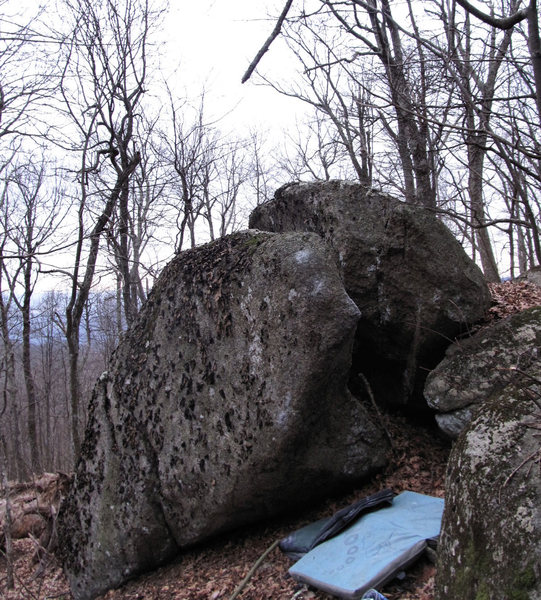 "Seal Club" climbs the arete