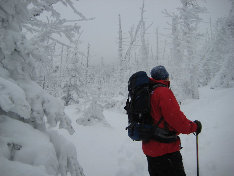 New Hampshire winters, we started when it was sunny.