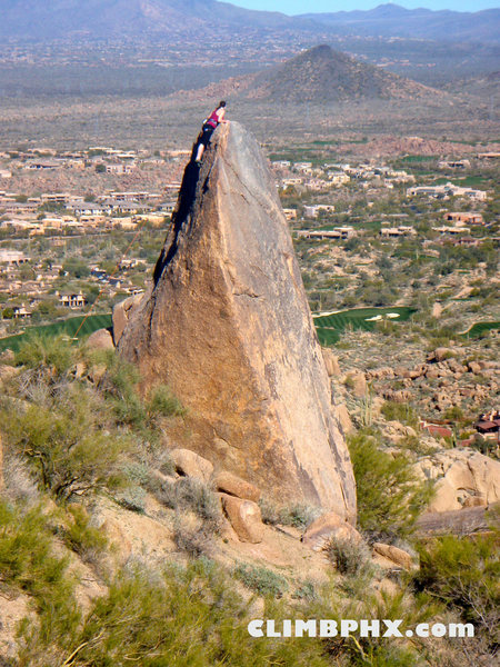 The Wedge, Pinnacle Peak<br>
Jan 2011 <br>
