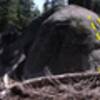 the boulders next to the sherman trail. 