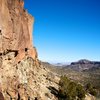 Super good climbing with a superb view. January 2012. 