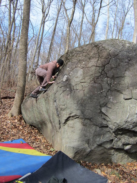 Surfing the finish on Split Pants, V2, Governor Stable