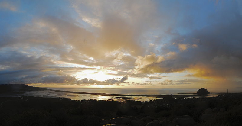 Morro Bay winter clouds