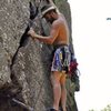 Fortress Wall<br>
<br>
Same start<br>
Fortress Fingers(5.10)/Finger Crack(5.8) trad<br>
<br>
Crowders Mountain State Park, North Carolina<br>
<br>
