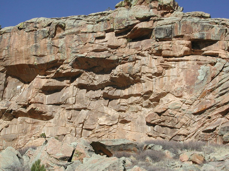 Roof Wall of the Kennedy Ranch Rocks