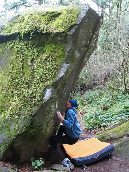 Derek on Classic Overhang