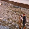 A local telling me where to find the route Pilier Du Couchant, Morocco.