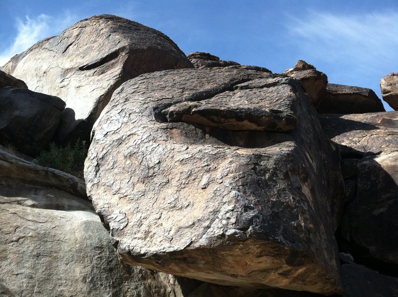 Boulders abound in Pima Canyon - South Mountain