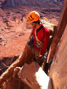 half way up Kor Ingalls on a beautiful Feb. afternoon