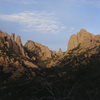 Cochise Dome and the Rockfellow Group, from the West.