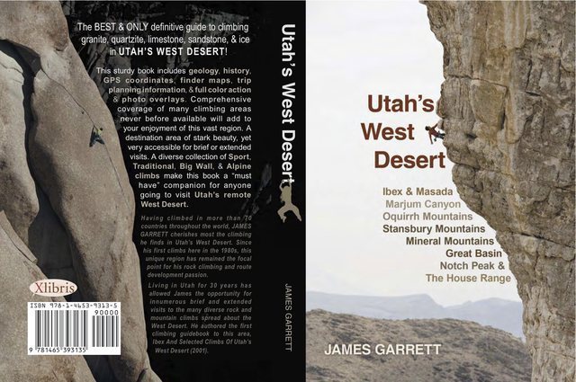 Utah's West Desert guidebook cover.