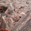 looking down the route to mecca