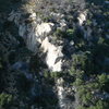 The Bombardier Wall as seen from Gibraltar Road