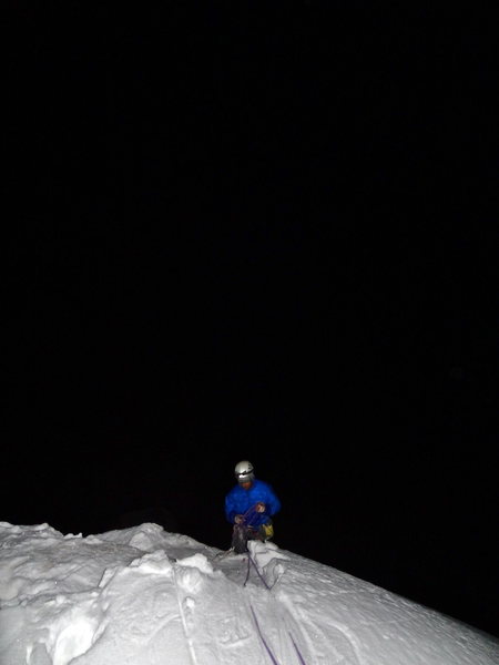 The summit in February! ARRRRRGH! Photo: J Thesenga 