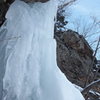 Traverse right from under cave