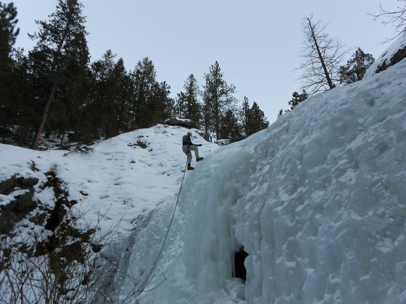 Russ Morgenstern rapping the Upper Falls