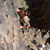 Lead climbing Jug Haul