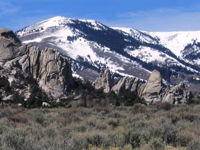 Poultry Pillar dead center.  O Town Tower on the right.  North Spur of Castle Rock on the left.<br>
<br>
East view