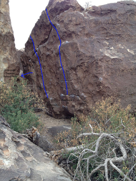 The wall as seen from the trail