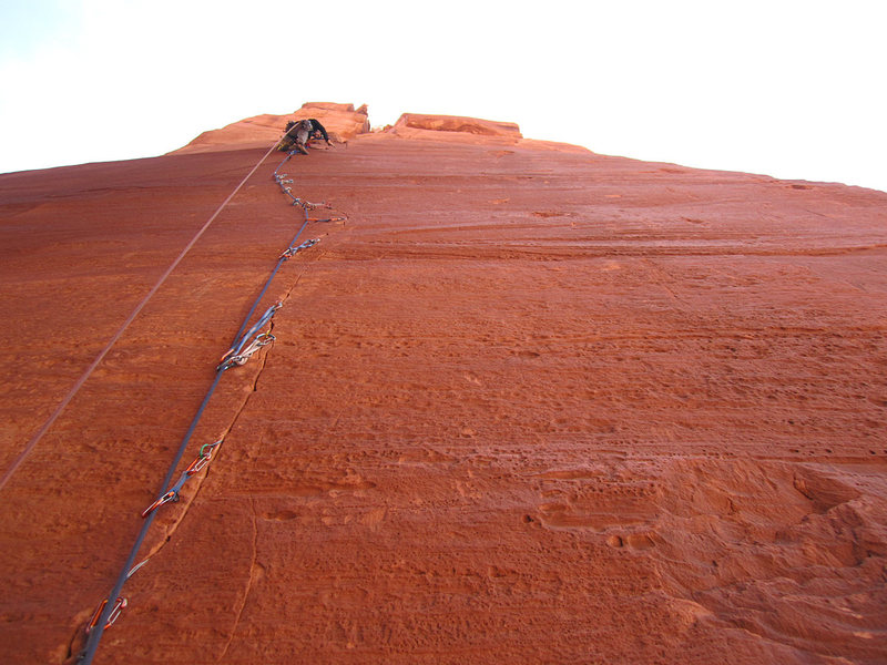 Marcus on the fine Pitch 2.  Small wires are the key here.   Take your time...and dont fall...haha