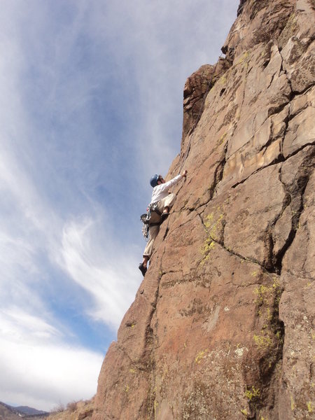 Mark Hudson fires up the lower section.