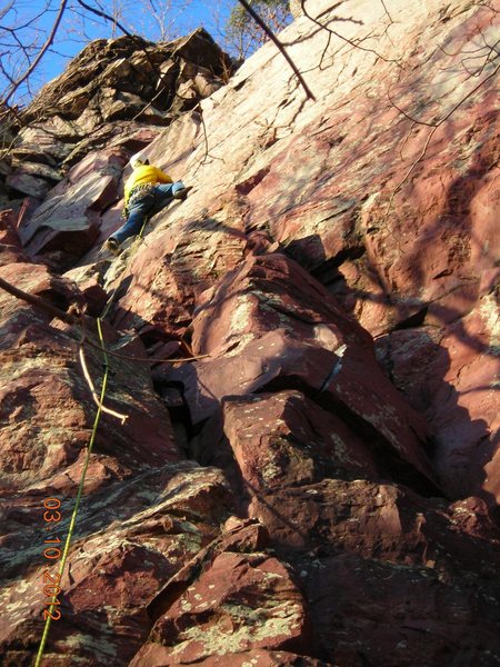 Doug on Dyspepsia crack on 3-10-12.  He will soon meet the full force of the wind above.