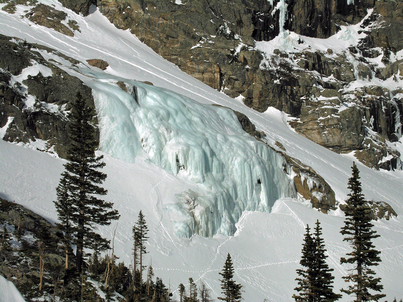 Grace Falls all iced up, March 11th, 2012.