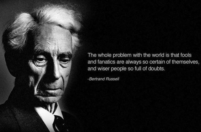 Bertrand Russel has it right!