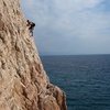 Traversing down and into the Nolitudine sector of Capo Noli