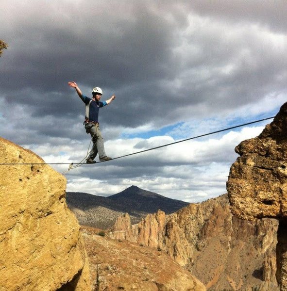 Mid Line. Feb-2012. Smith Rock, OR.