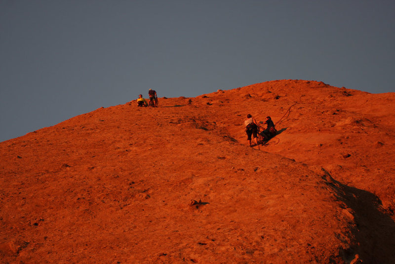 Chilling on Mars.