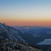 Sunset from the top of Mariuolumne Dome after an excellent Oz-Gram-Hobbit Book linkup.