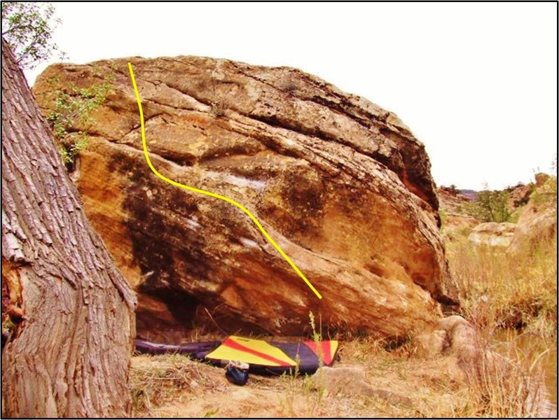 Spare Tire problem on the Rubber Rock.