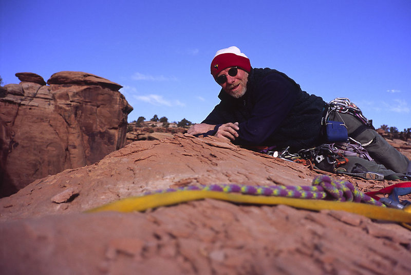 Summit pic, first ascent, Dec 20, 2004 