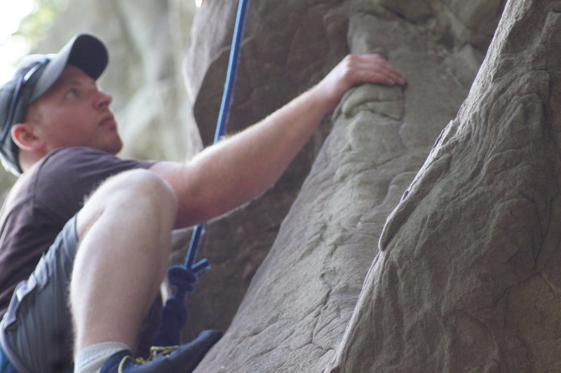 Ben working a line that Brian led... not sure what it's called or if it has a name.